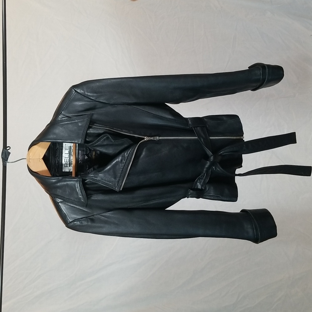 Womans leather coat from Wilsons